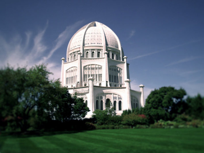 Baha'i Temple in Wilmette, Illinois (flickr.com)